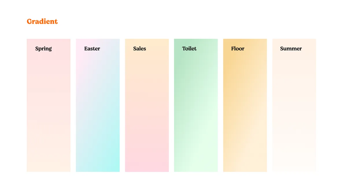 Freddie Co. brand guidelines slide 5