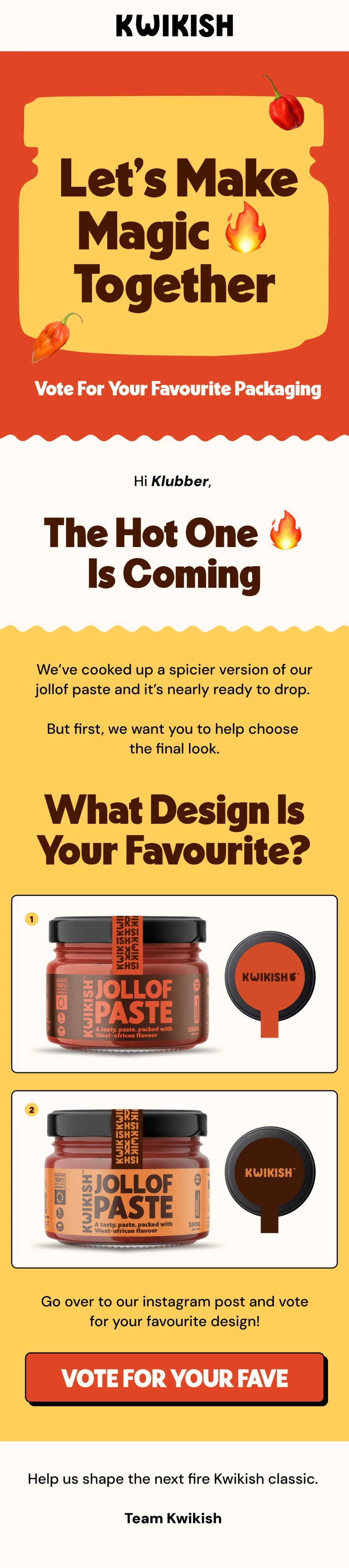 Kwikish email marketing design 6