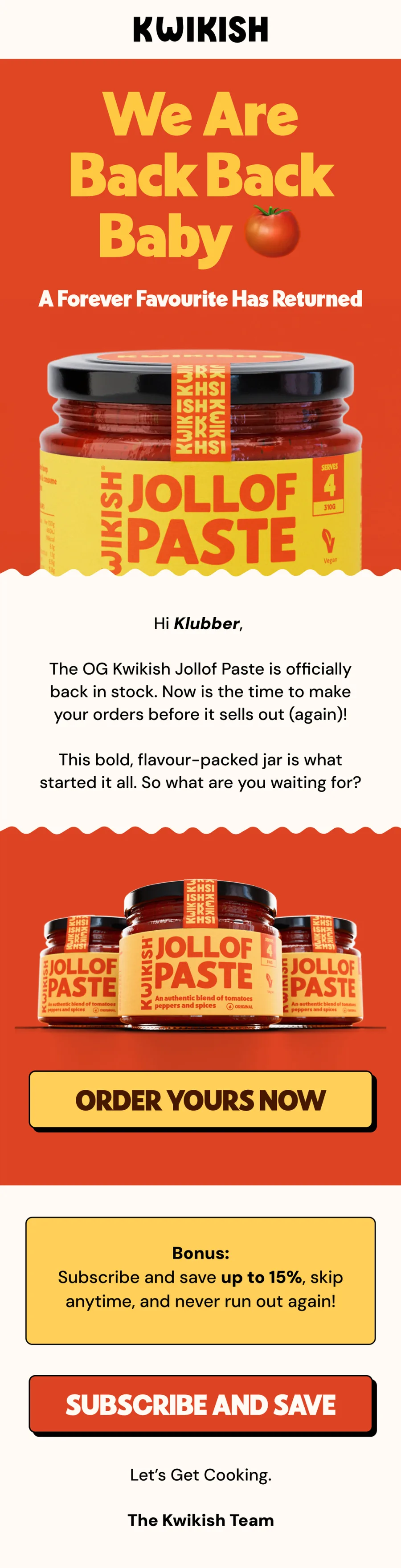 Kwikish email marketing design 1