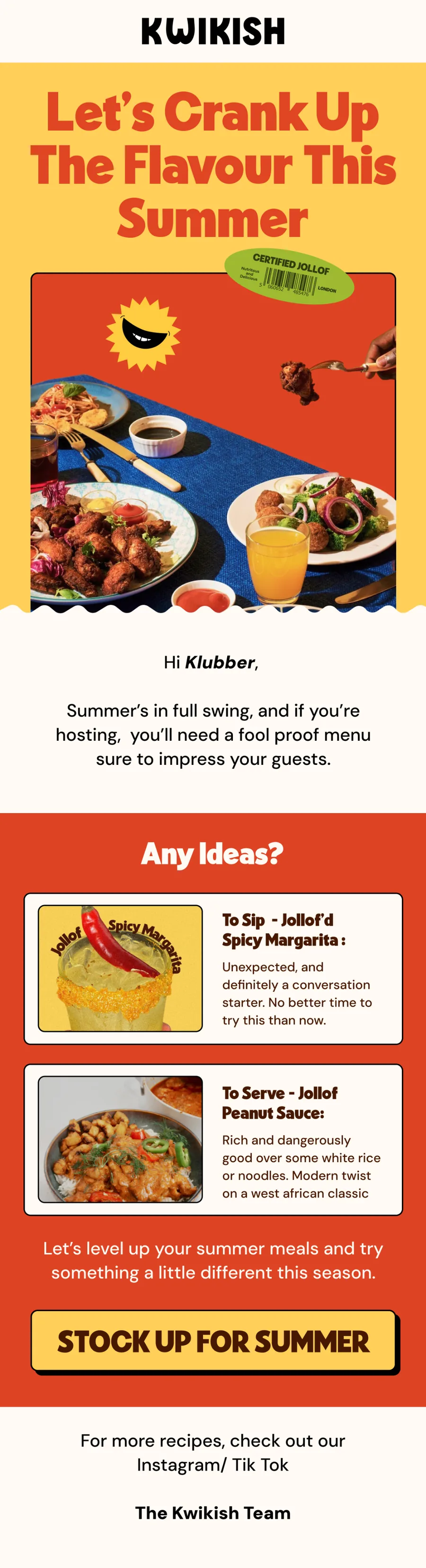 Kwikish email marketing design 8