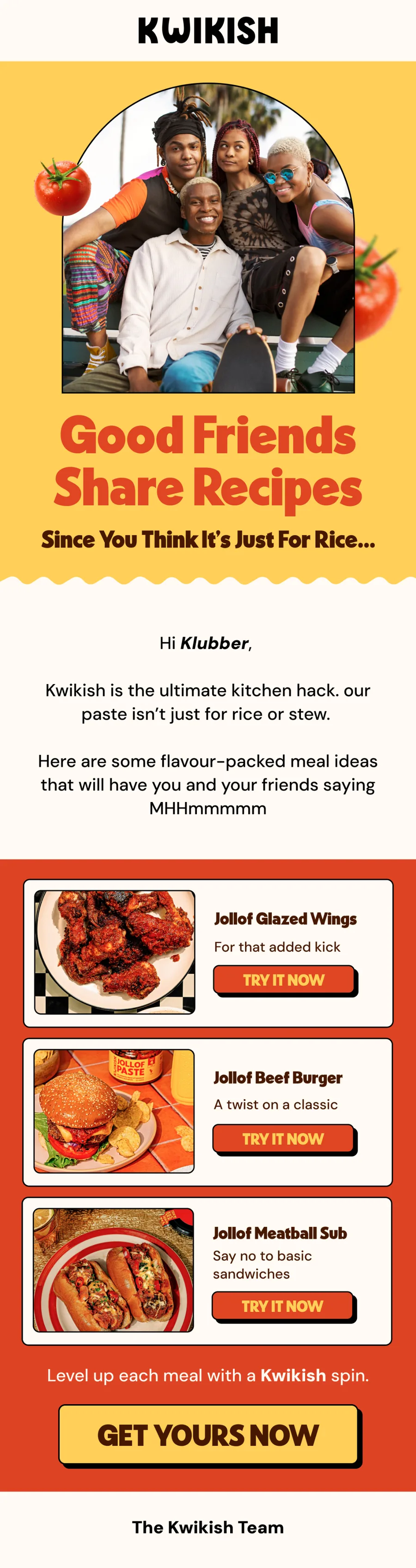 Kwikish email marketing design 3