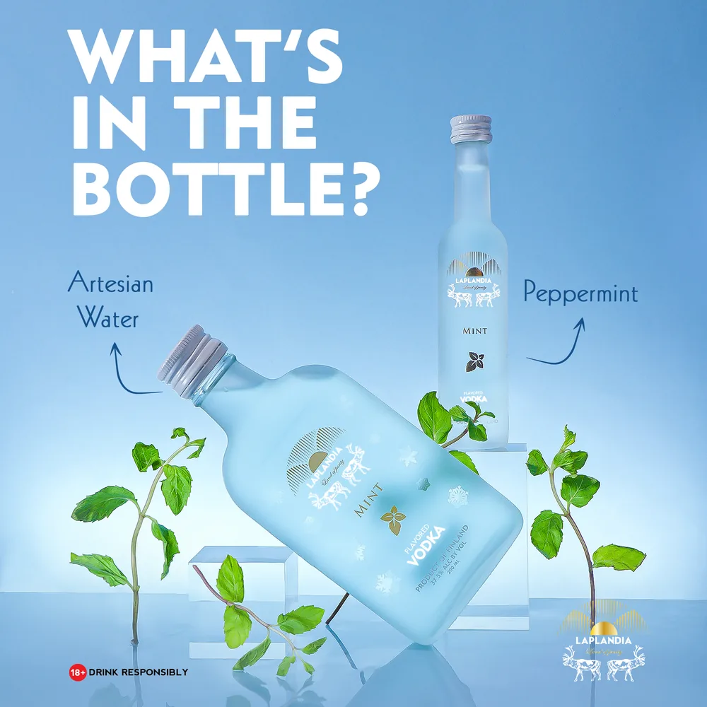 Laplandia Vodka — Mini Bilberry