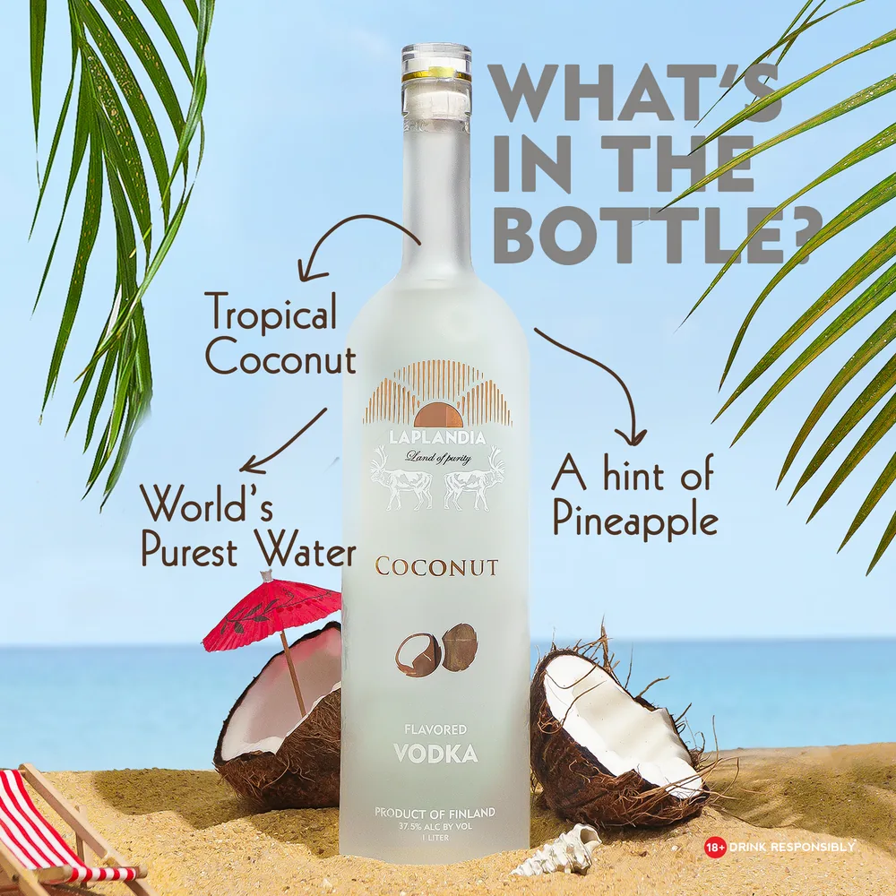 Laplandia Vodka — Instagram post
