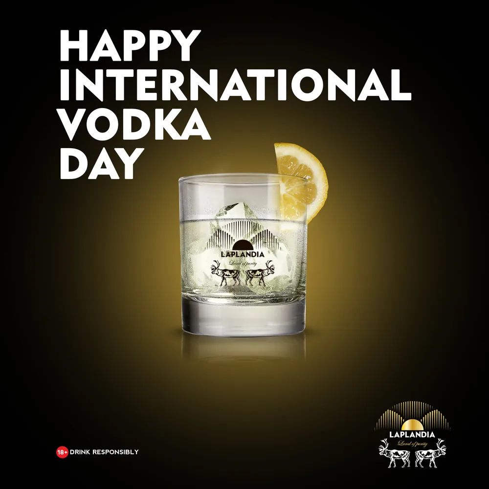 Laplandia Vodka — Instagram post